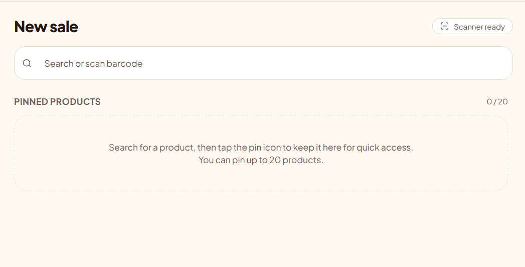 Barcode scanning — 1/2